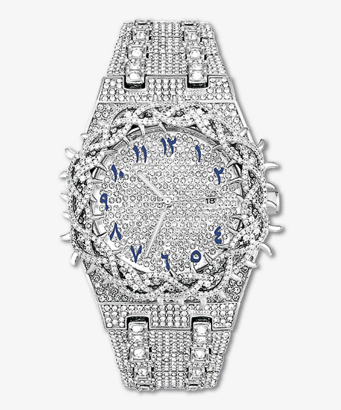 ICEGANG Thorn Series Crown Diamond Oak Watch（Limited Edition） - icegang.us