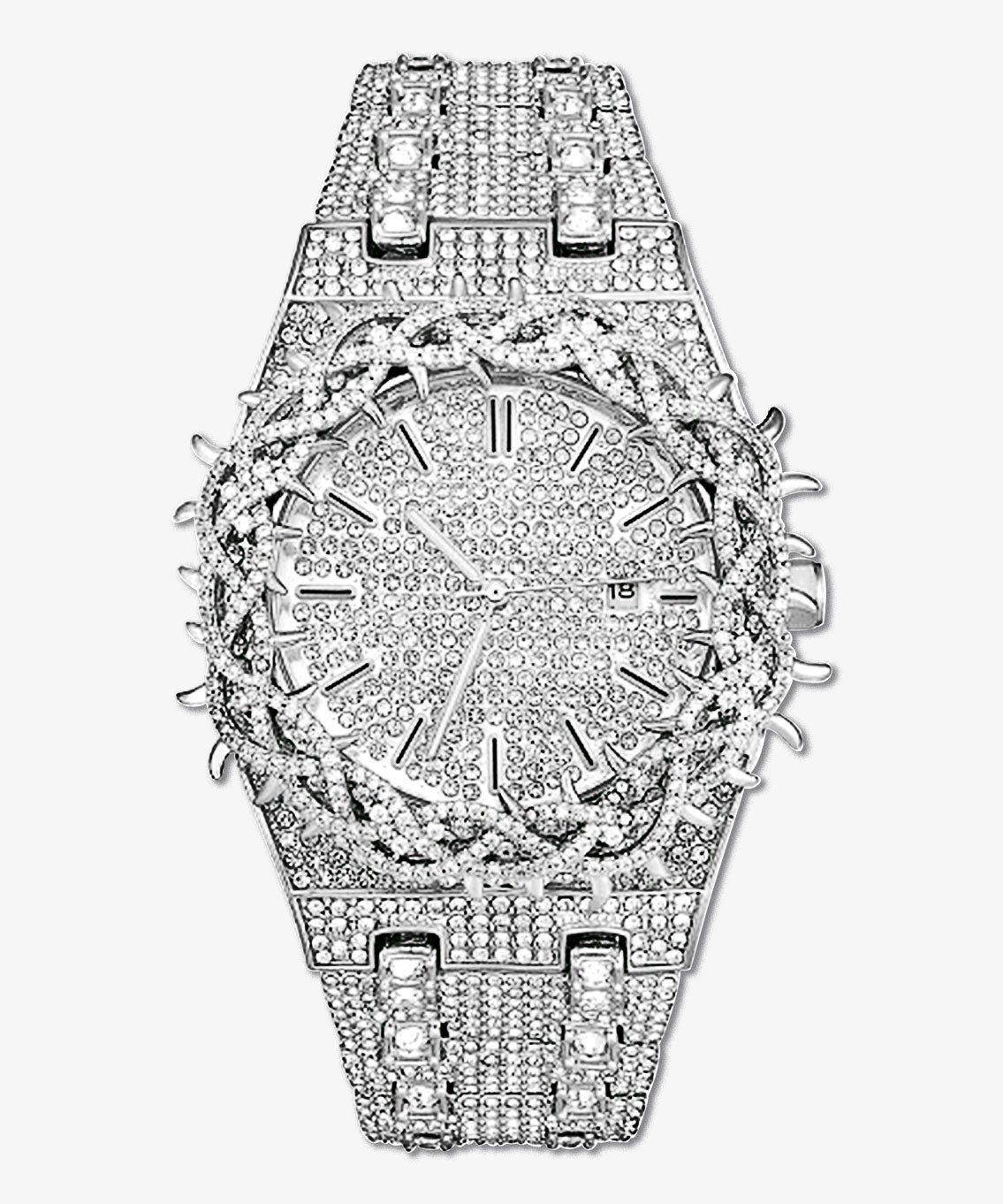 ICEGANG Thorn Series Crown Diamond Oak Watch（Limited Edition） - icegang.us