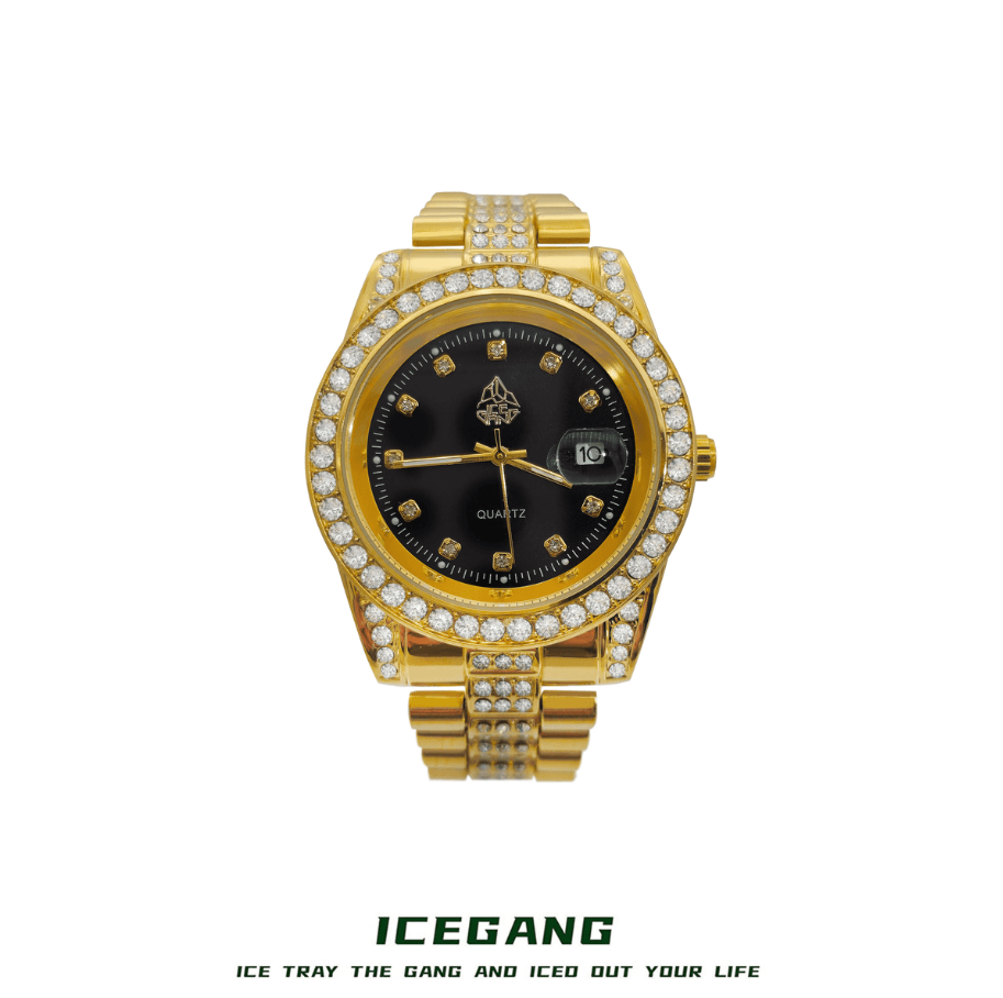ICEGANG watch men and women couple fashion trend temperament light luxury quartz watch