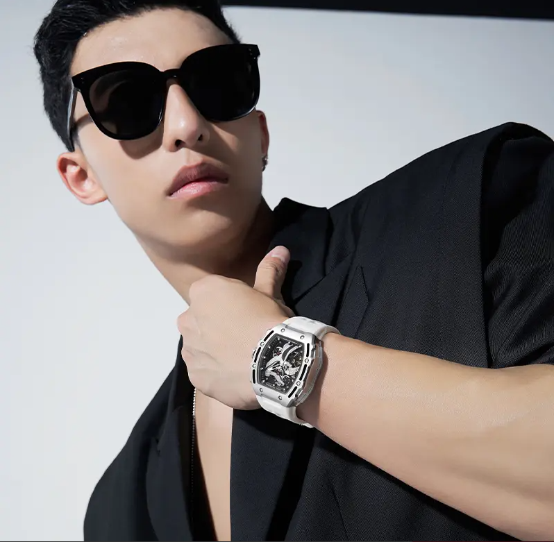 MARK Great Wall series men's automatic mechanical waterproof trendy watch