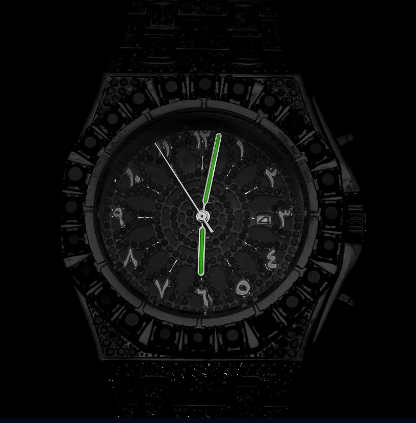 ICEGANG black kaleidoscope watch