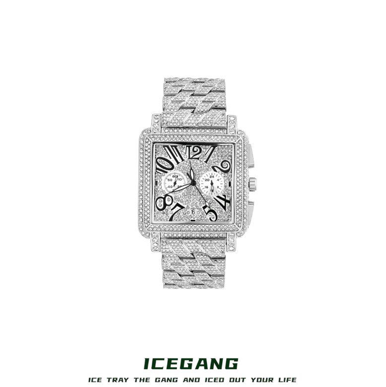 ICEGANG Heavy Industry Square Santos Watch