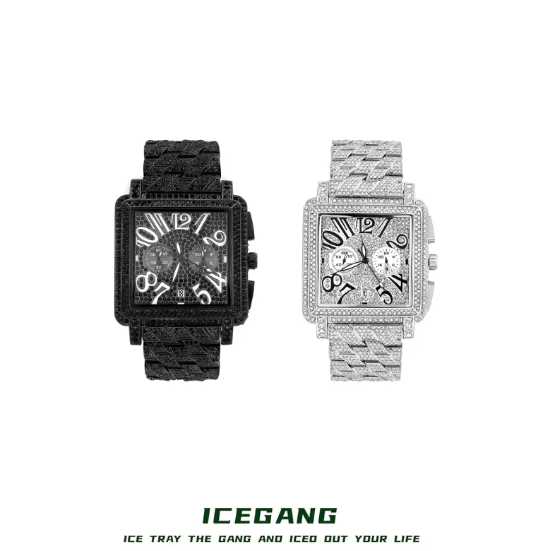 ICEGANG Heavy Industry Square Santos Watch