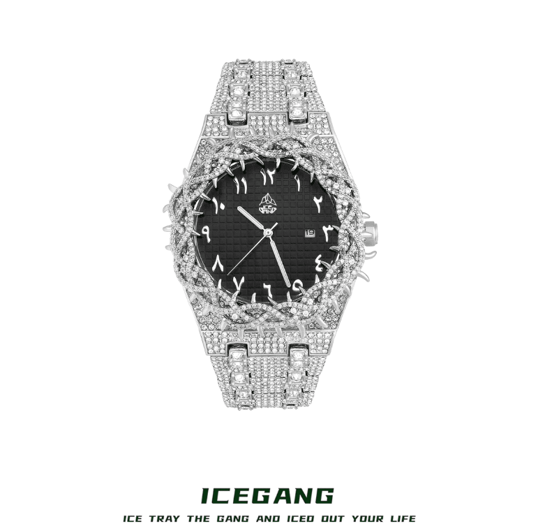 ICEGANG Thorn Series Crown Diamond Oak Watch（Limited Edition）