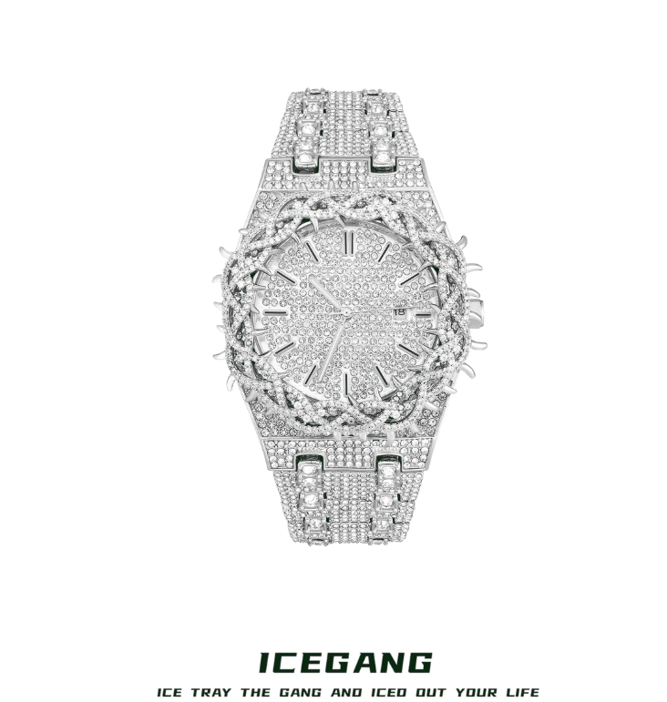 ICEGANG Thorn Series Crown Diamond Oak Watch（Limited Edition）