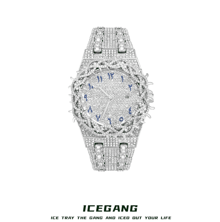 ICEGANG Thorn Series Crown Diamond Oak Watch（Limited Edition）