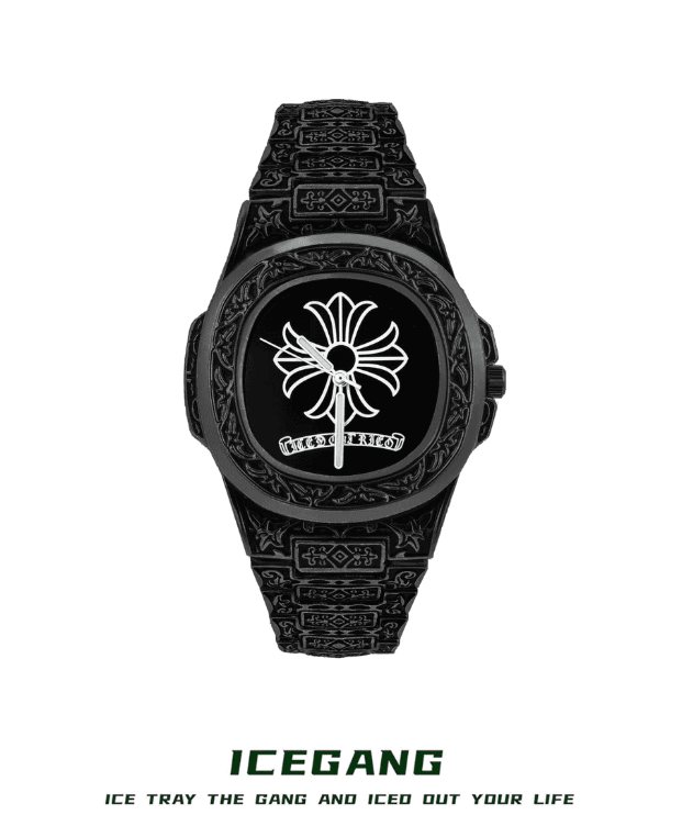 ICEGANG Baroque Style Chrome Hearts Nautilus Watch Series - icegang.us