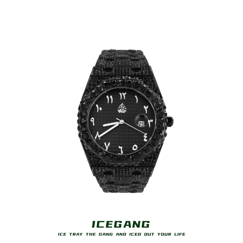 ICEGANG ster Original Hip Hop Oak Graffiti Watch