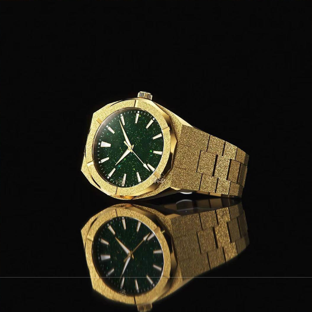 ICEGANG original stardust series frosted starry sky watch