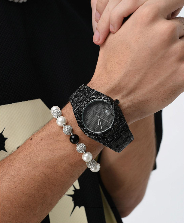 ICEGANG ster Original Hip Hop Oak Graffiti Watch