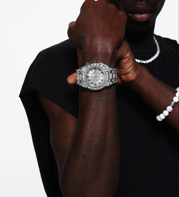 ICEGANG white kaleidoscope watch