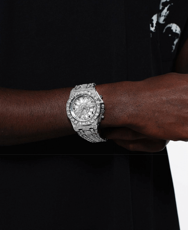 ICEGANG white kaleidoscope watch