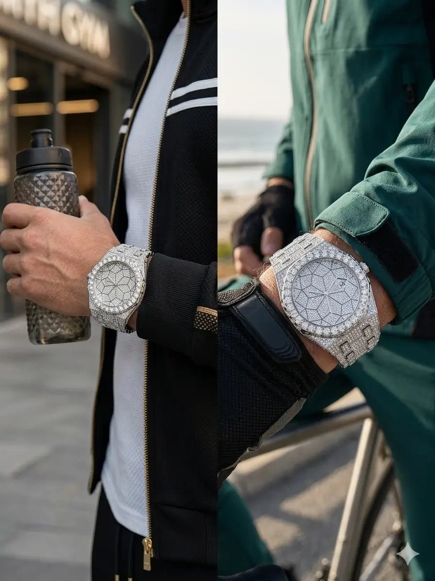 ICEGANG All-Diamond Soccer Watch (World Cup Commemorative Edition) - Icegang.us