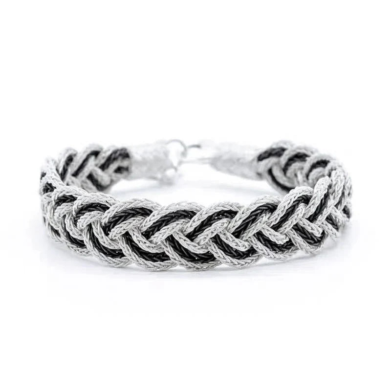 Unisex Handmade Woven Charm Bracelet - icegang.us