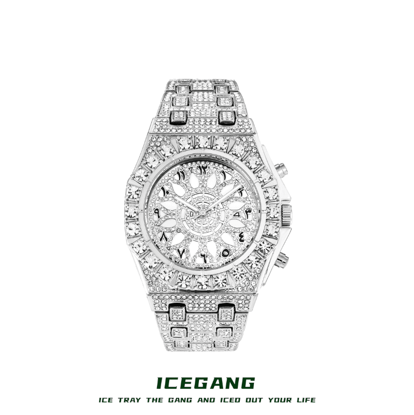 ICEGANG white kaleidoscope watch