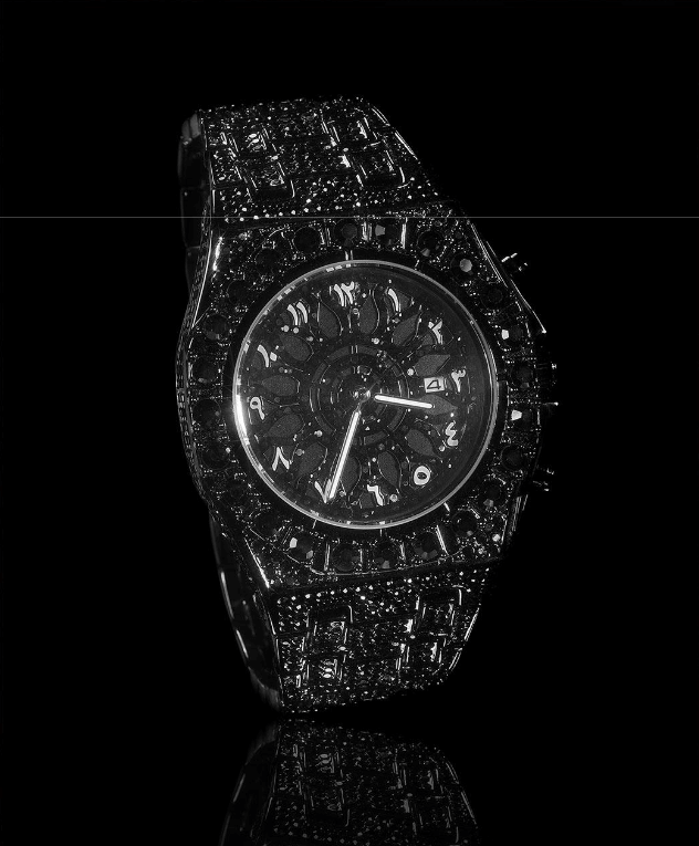 ICEGANG black kaleidoscope watch