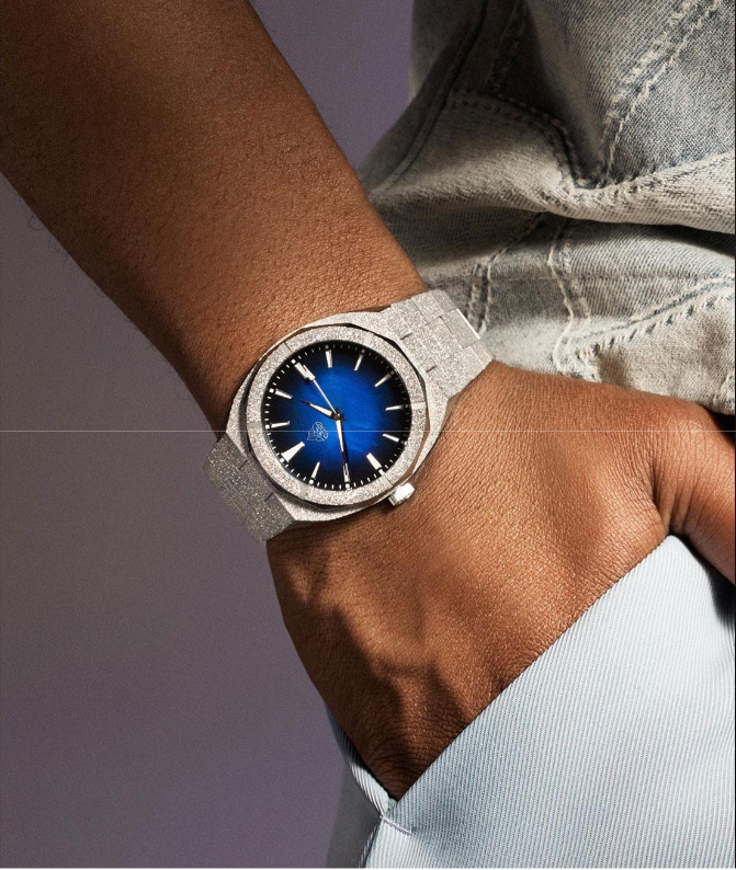 ICEGANG original Stardust series black ocean star watch