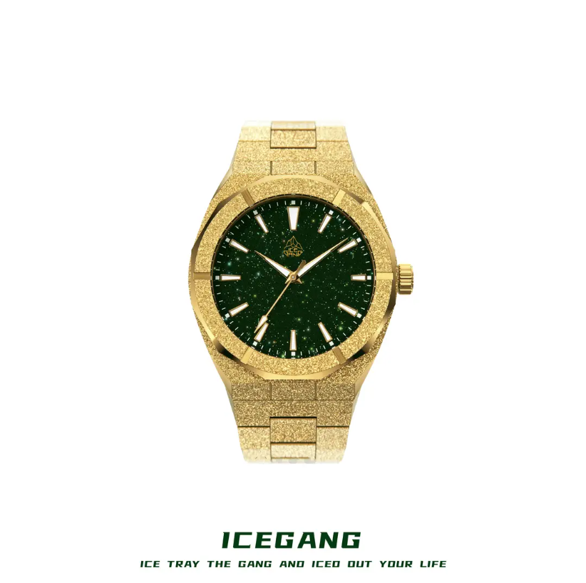 ICEGANG original stardust series frosted starry sky watch