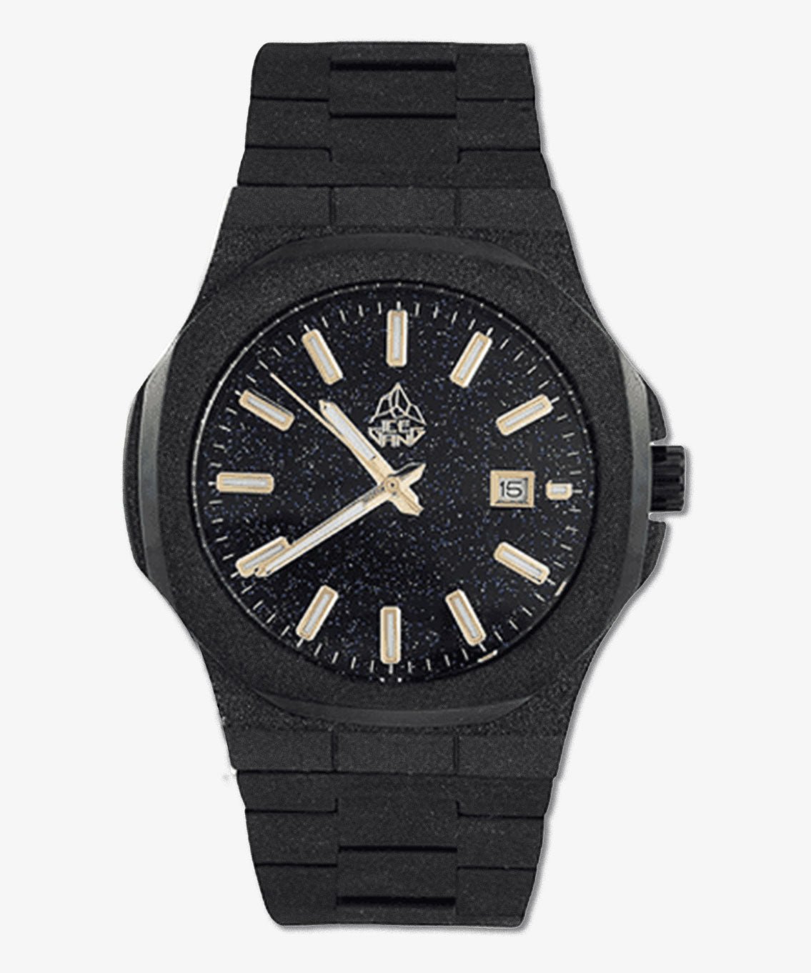 ICEGANG Original Stardust Series Nautilus Frosted Gold Starry Sky Watch – Luxury Statement Timepiece - Icegang.us