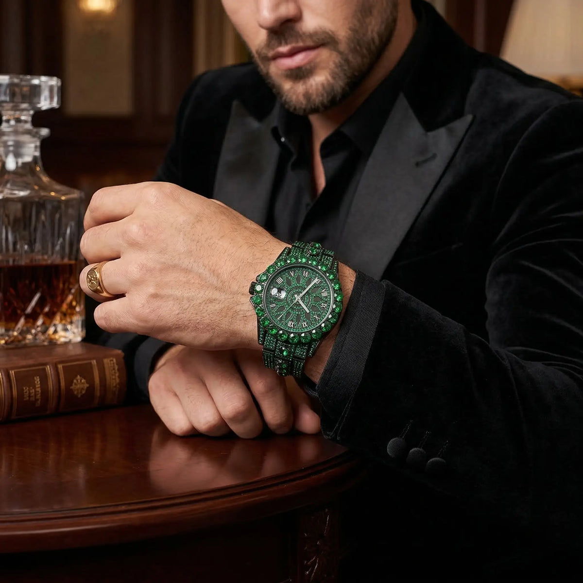 ICEGANG Green Kaleidoscope Watch - Icegang.us