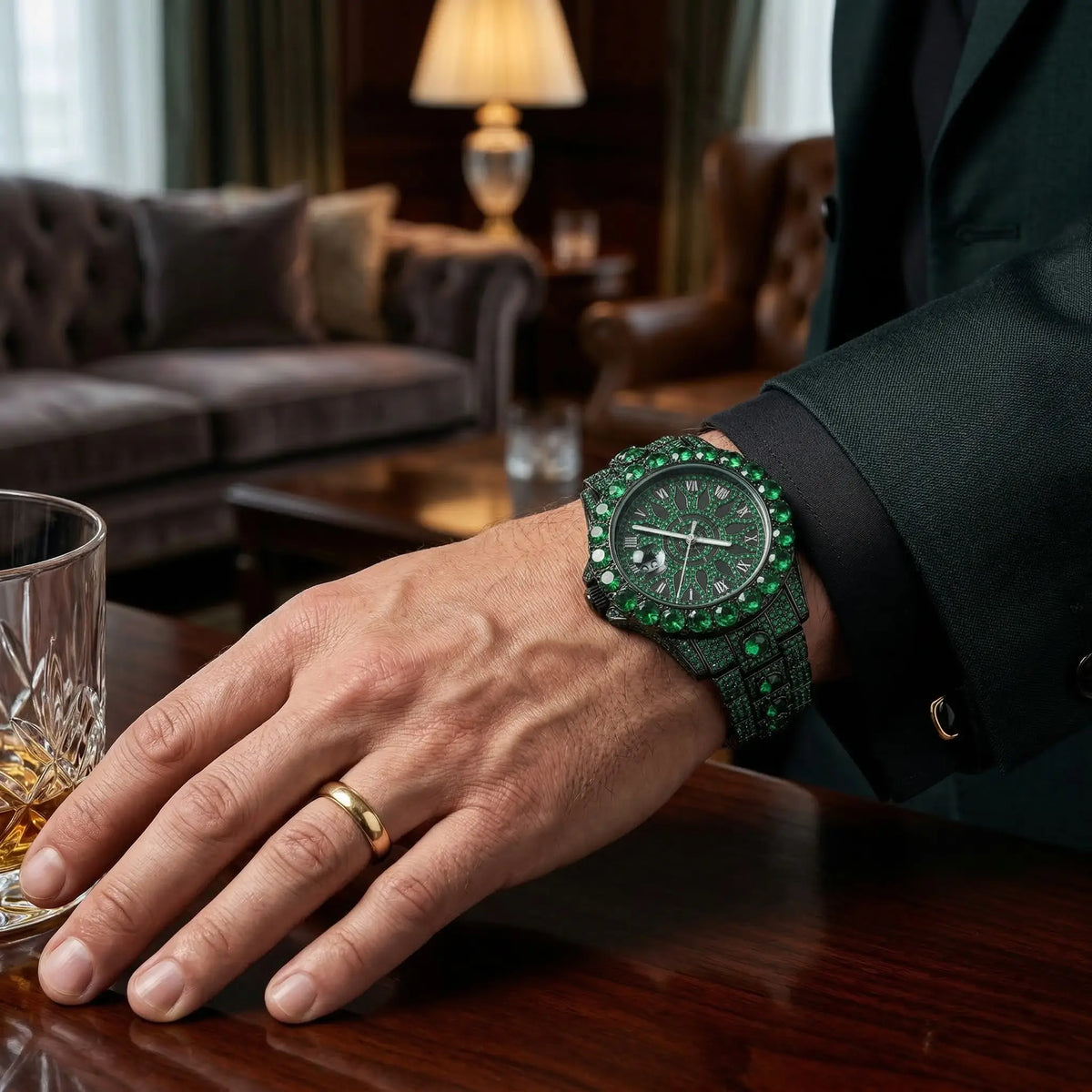 ICEGANG Green Kaleidoscope Watch - Icegang.us