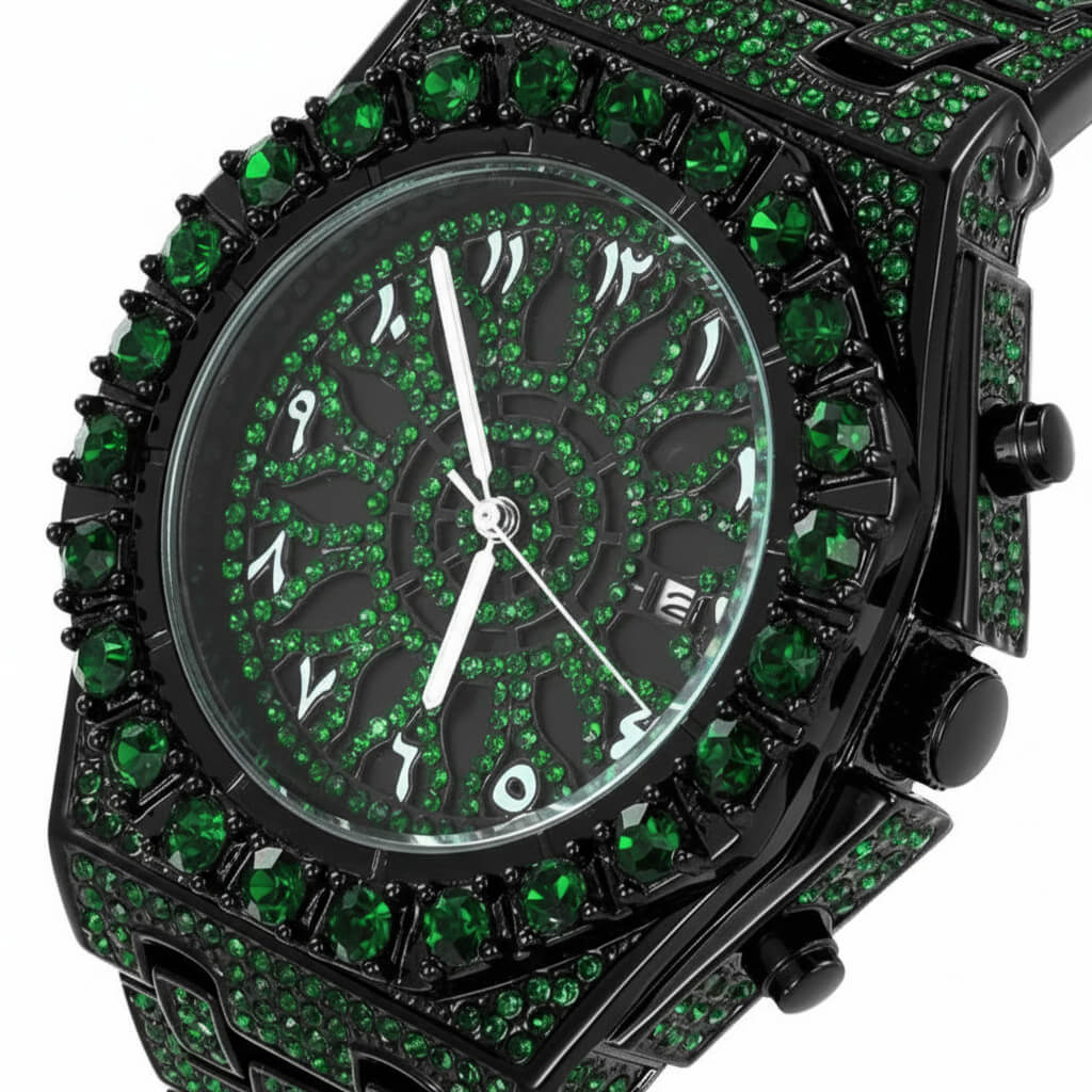 ICEGANG green kaleidoscope watch - icegang.us
