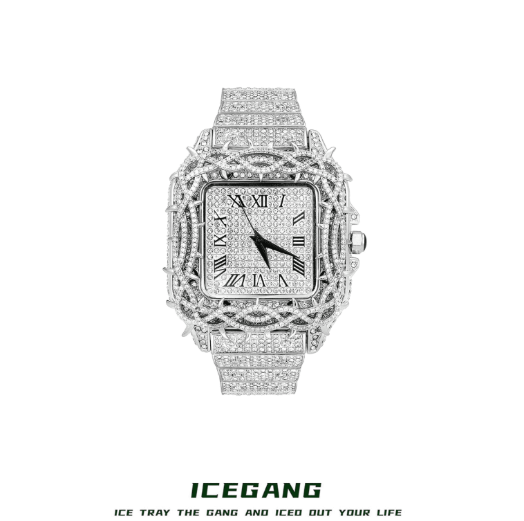 ICEGANG Heavy Industry Square Santos Watch