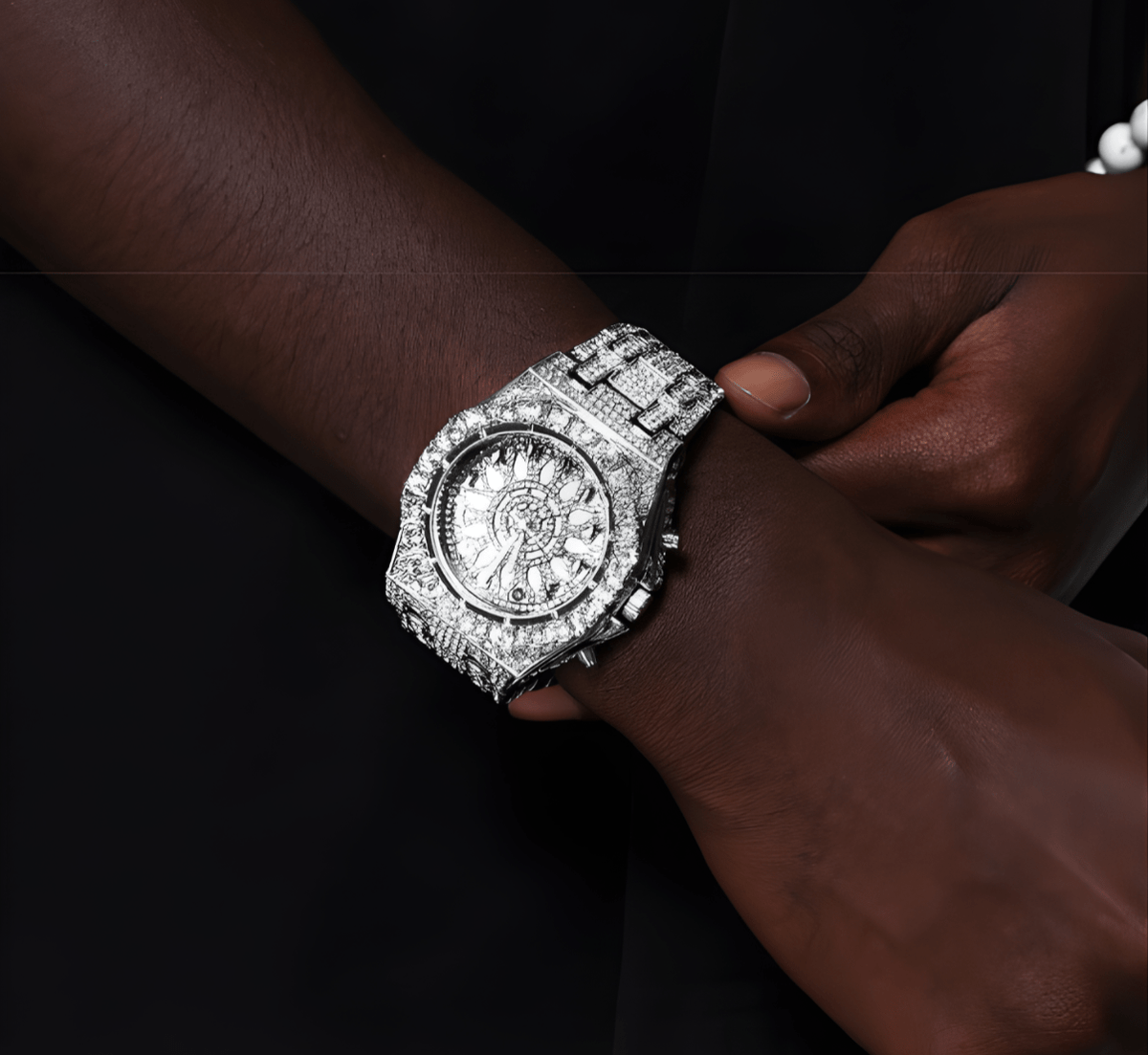 ICEGANG white kaleidoscope watch - icegang.us