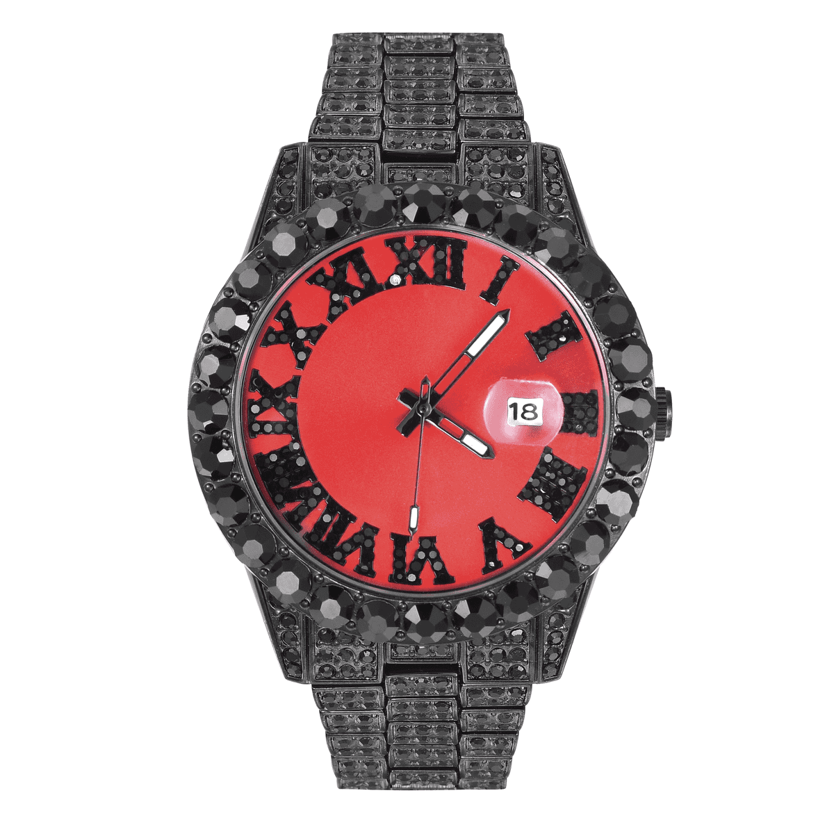 ICEGANG Roman Moissanite Series Men's and Women's Watches