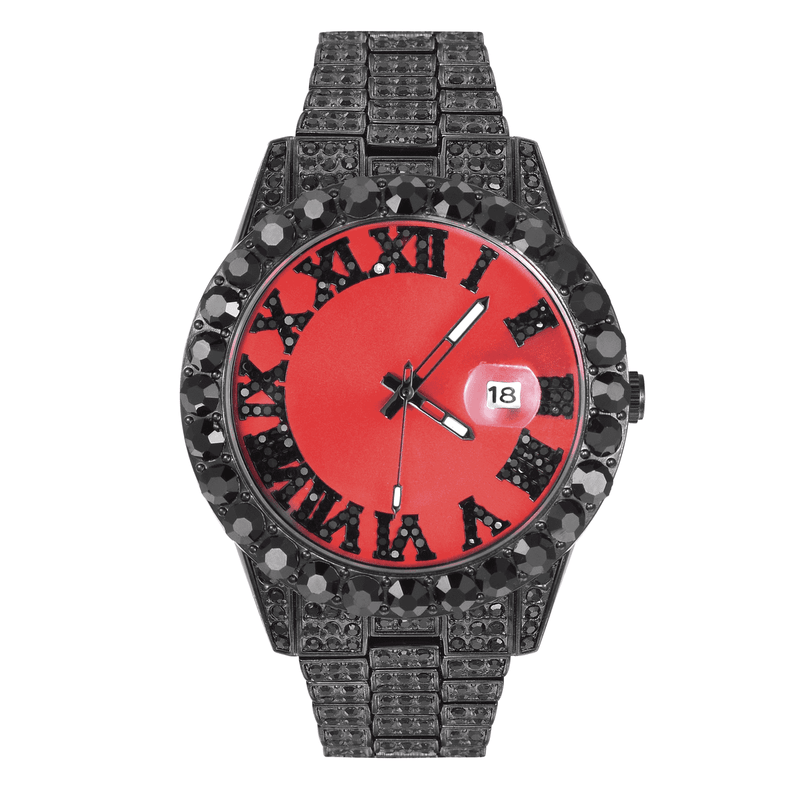 ICEGANG Roman Moissanite Series Men's and Women's Watches - icegang.us