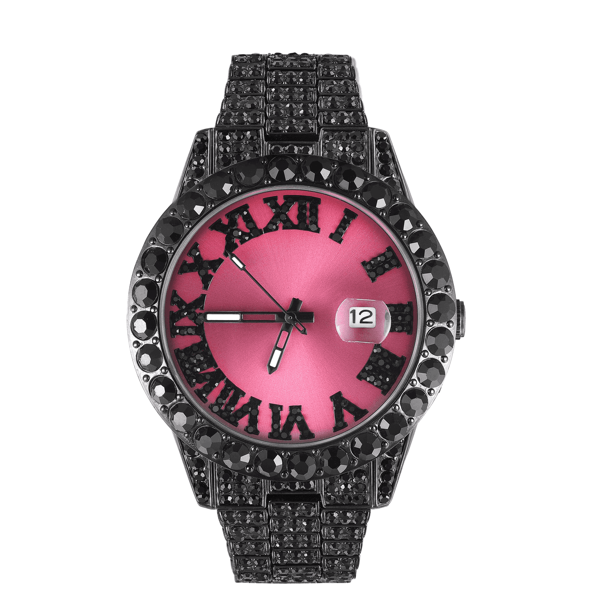 ICEGANG Roman Moissanite Series Men's and Women's Watches