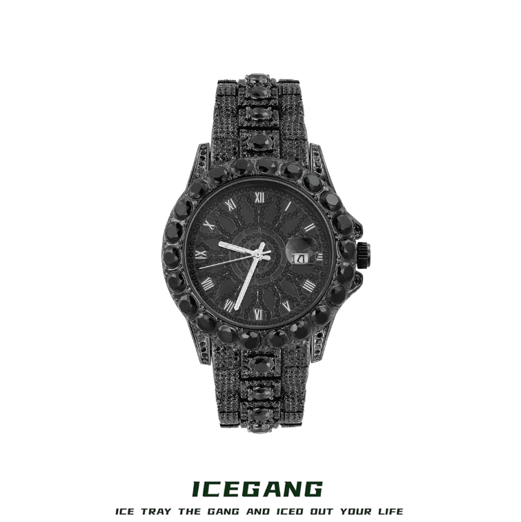 ICEGANG black kaleidoscope watch